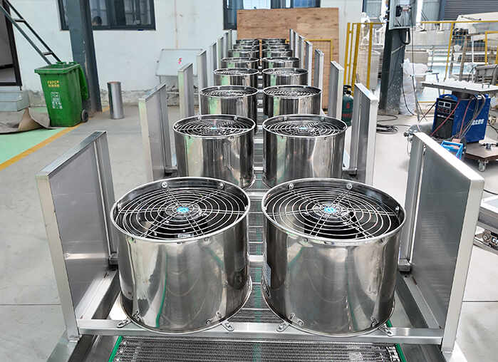 Cooling & Deoiling Machine