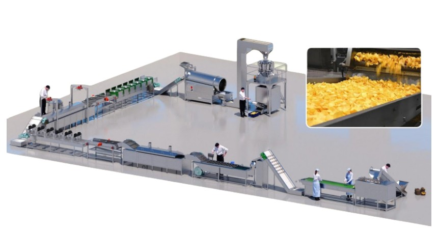potato chips production line AAA